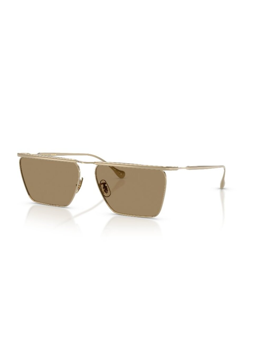 New Oliver Peoples Unisex Sunglasses Gold Lens Titanium Frame OV1370ST EDITION 2